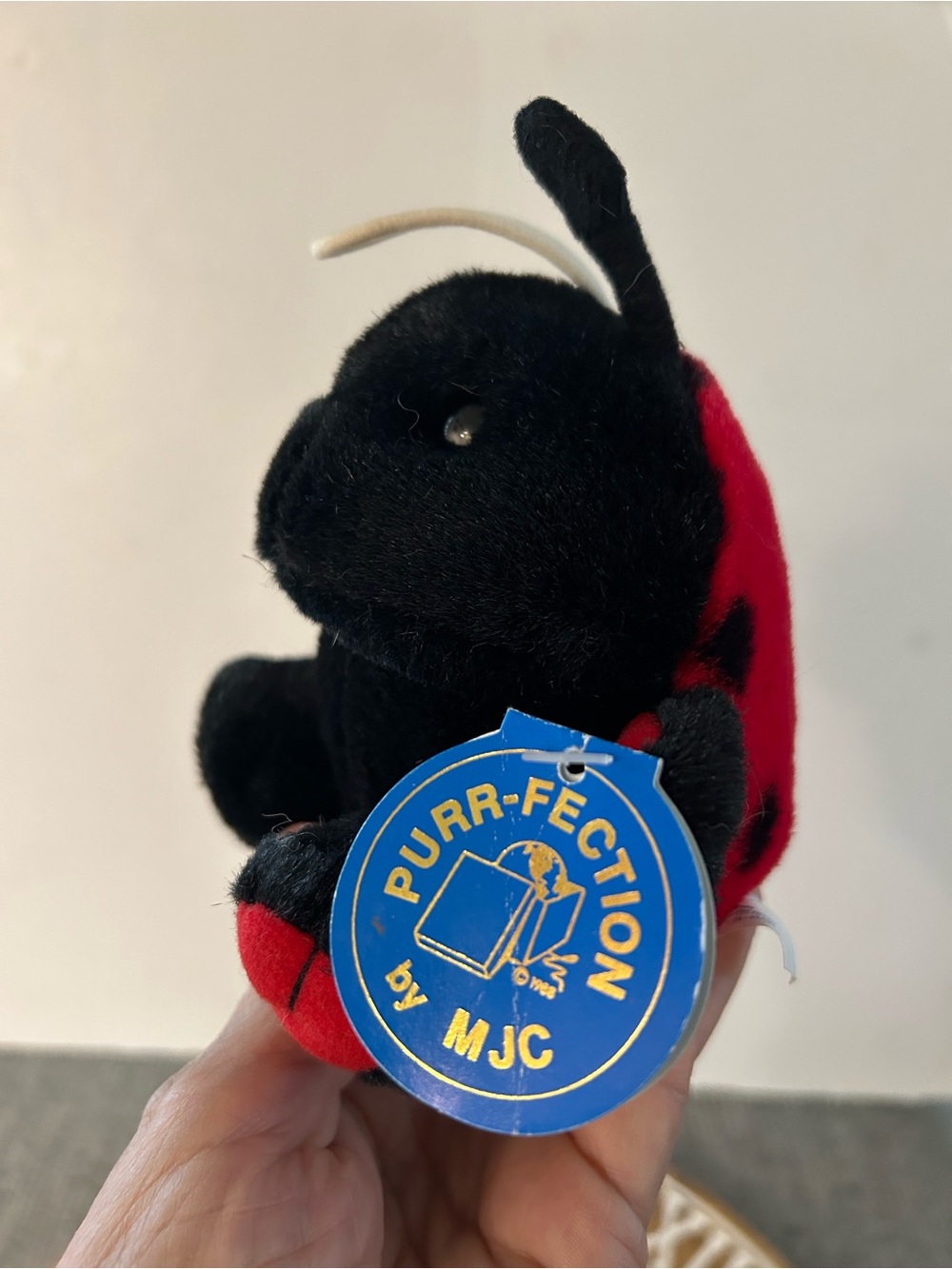 Ladybug plush by Puff-Fection by MJC collectible with original tag - Picture 4 of 9